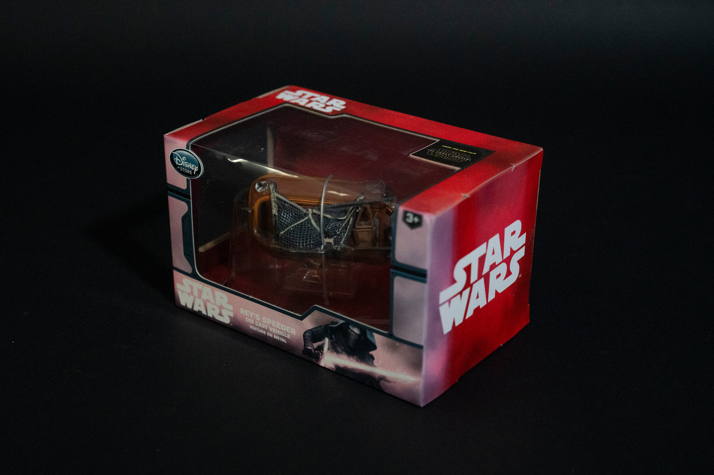 Reys Speeder, Star Wars, The Force Awakens, Die Cast Vehicle, Hasbro, Disney Store, Box Sealed