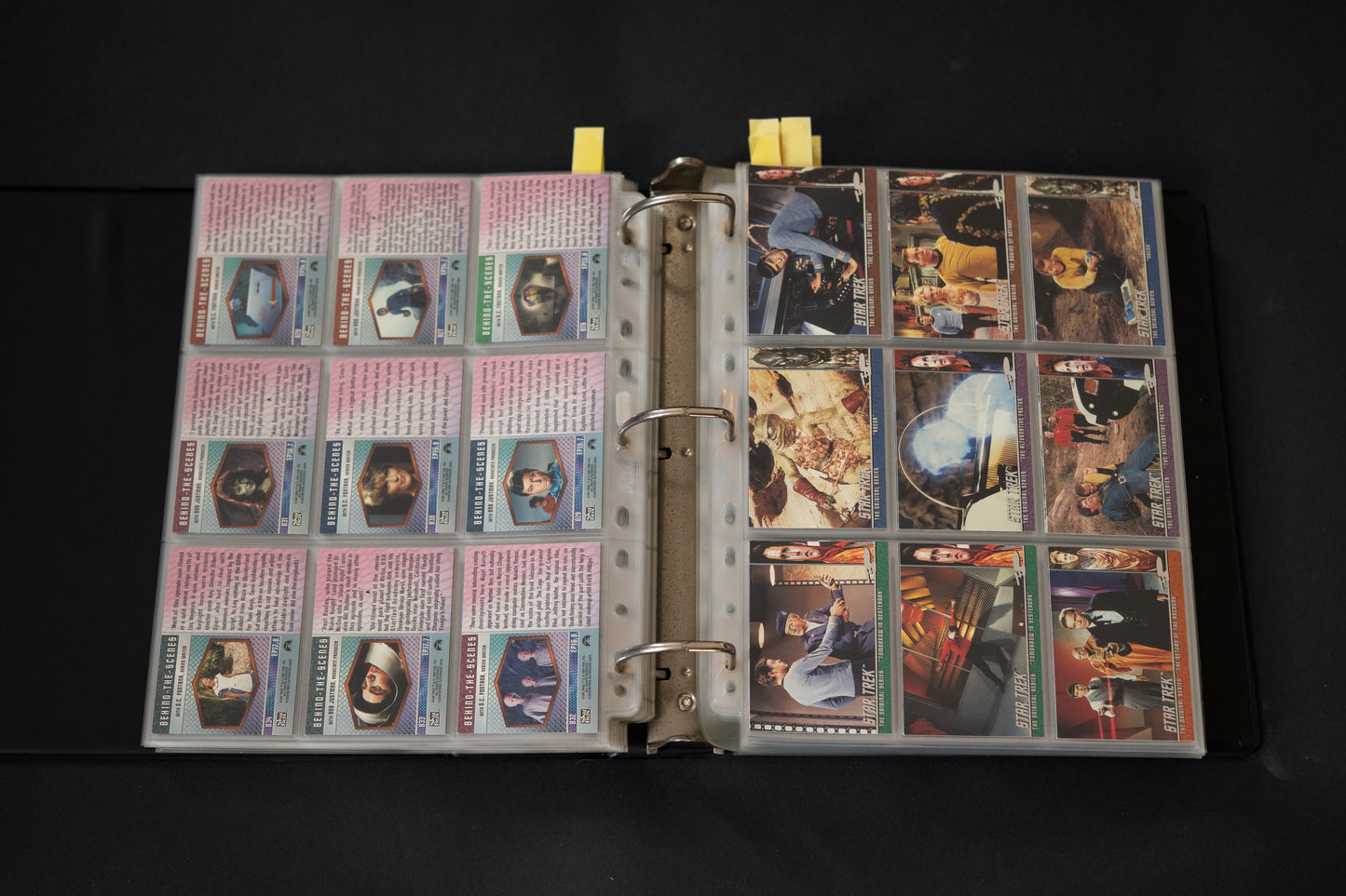 Star Trek - The Original Series Trading Cards, Skybox, 1997-1999, Large Card Bundle inc. Cards from Season 1 2 3 & A28 Walter Koenig, in Official Binder