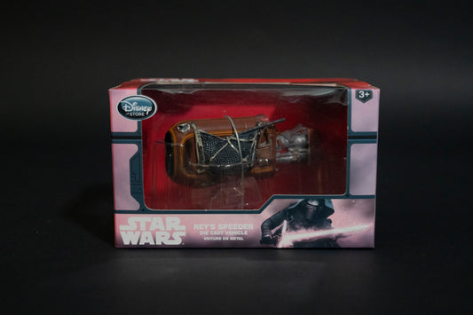 Reys Speeder, Star Wars, The Force Awakens, Die Cast Vehicle, Hasbro, Disney Store, Box Sealed