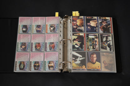 Star Trek - The Original Series Trading Cards, Skybox, 1997-1999, Large Card Bundle inc. Cards from Season 1 2 3 & A28 Walter Koenig, in Official Binder