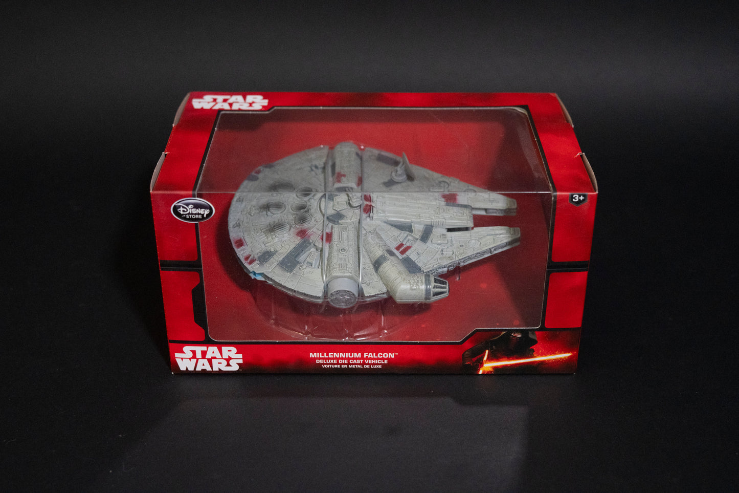 Millennium Falcon, Star Wars, The Force Awakens, Die Cast Vehicle, Hasbro, Disney Store, New/Box Sealed