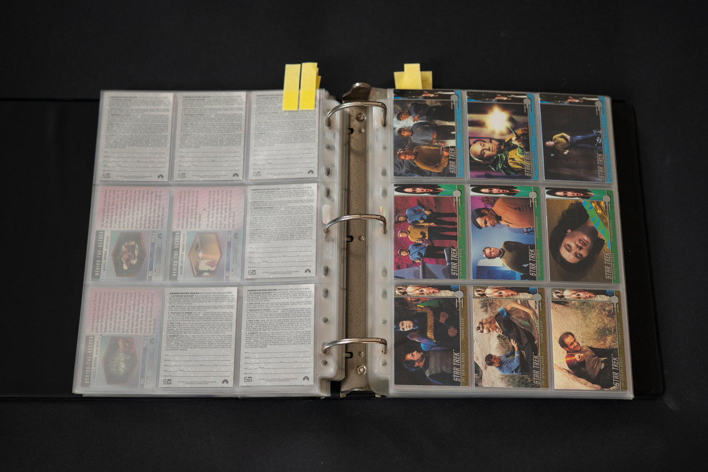 Star Trek - The Original Series Trading Cards, Skybox, 1997-1999, Large Card Bundle inc. Cards from Season 1 2 3 & A28 Walter Koenig, in Official Binder