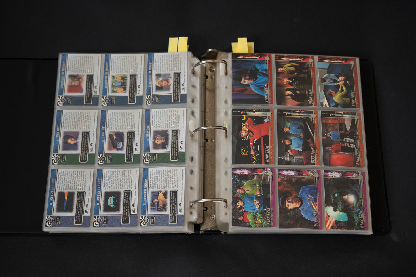 Star Trek - The Original Series Trading Cards, Skybox, 1997-1999, Large Card Bundle inc. Cards from Season 1 2 3 & A28 Walter Koenig, in Official Binder