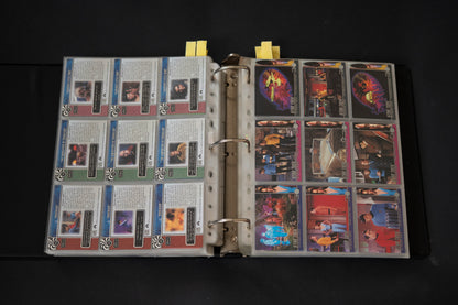 Star Trek - The Original Series Trading Cards, Skybox, 1997-1999, Large Card Bundle inc. Cards from Season 1 2 3 & A28 Walter Koenig, in Official Binder