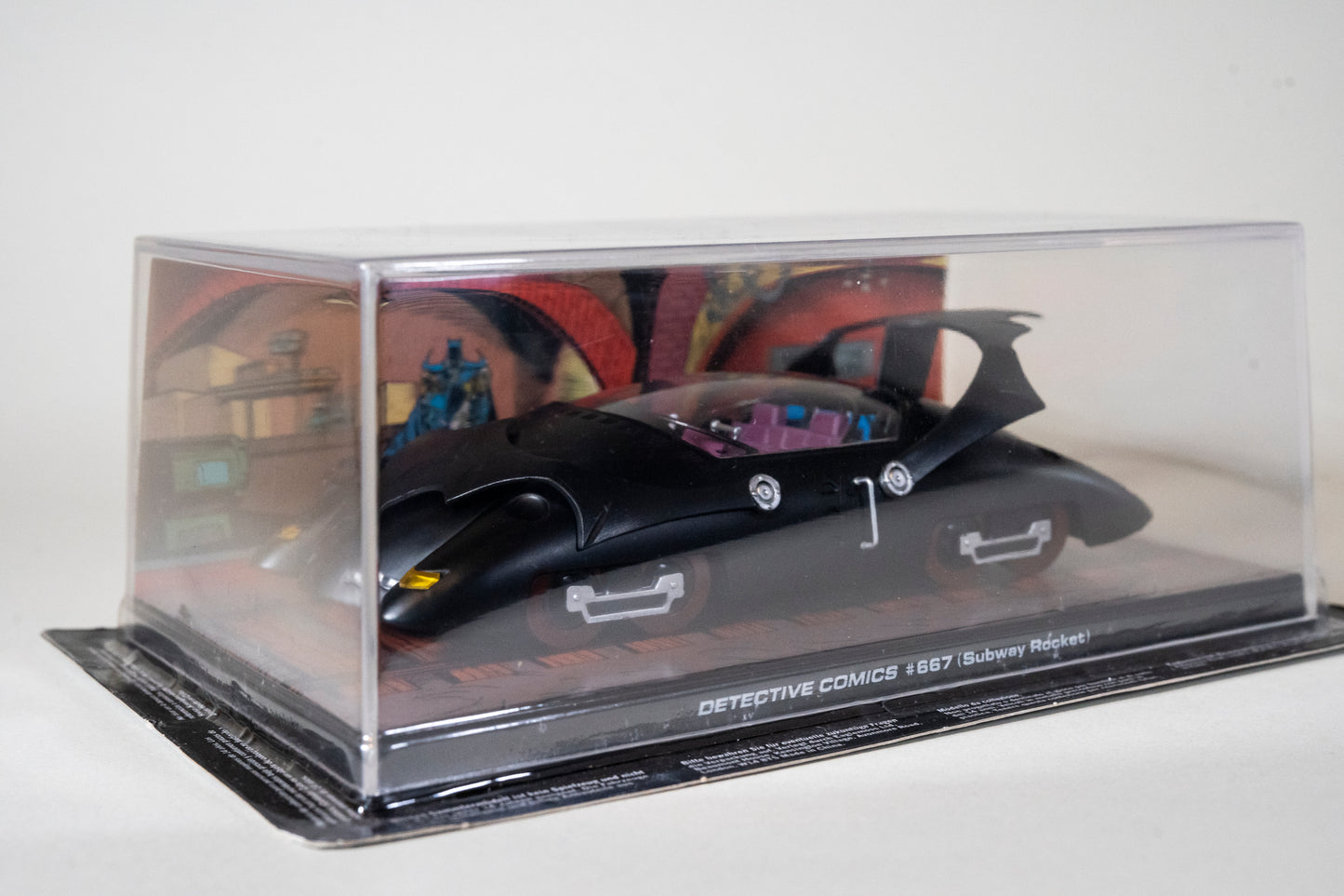 Detective Comics #667 (Subway Rocket), Batman, Die Cast Car, Eaglemoss Ltd, Boxed