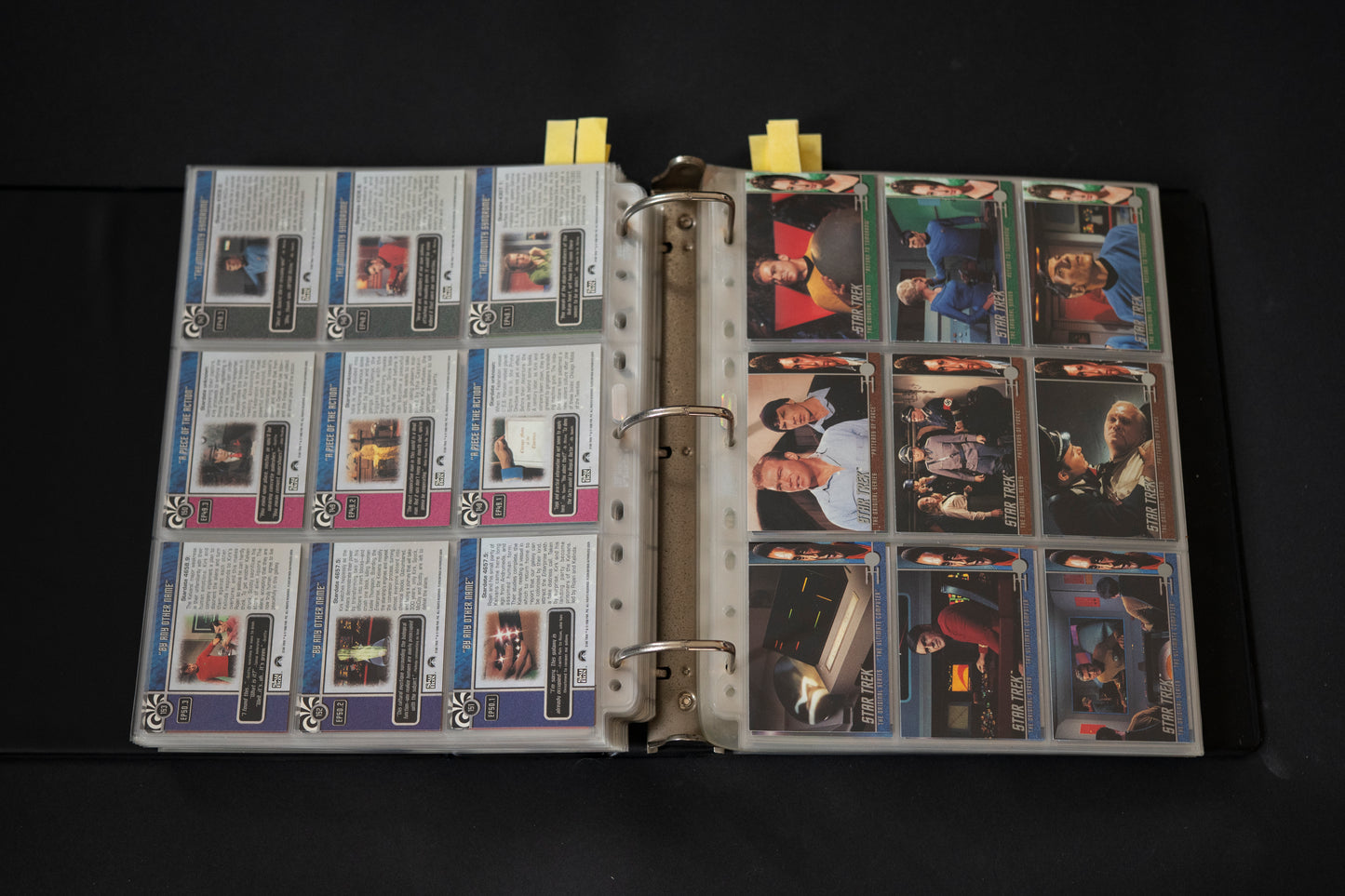 Star Trek - The Original Series Trading Cards, Skybox, 1997-1999, Large Card Bundle inc. Cards from Season 1 2 3 & A28 Walter Koenig, in Official Binder