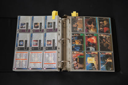 Star Trek - The Original Series Trading Cards, Skybox, 1997-1999, Large Card Bundle inc. Cards from Season 1 2 3 & A28 Walter Koenig, in Official Binder