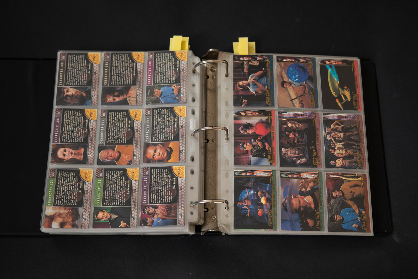 Star Trek - The Original Series Trading Cards, Skybox, 1997-1999, Large Card Bundle inc. Cards from Season 1 2 3 & A28 Walter Koenig, in Official Binder