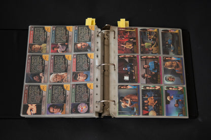 Star Trek - The Original Series Trading Cards, Skybox, 1997-1999, Large Card Bundle inc. Cards from Season 1 2 3 & A28 Walter Koenig, in Official Binder