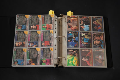 Star Trek - The Original Series Trading Cards, Skybox, 1997-1999, Large Card Bundle inc. Cards from Season 1 2 3 & A28 Walter Koenig, in Official Binder