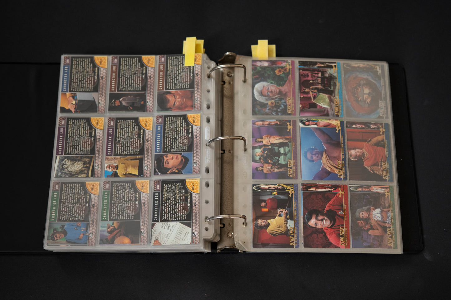 Star Trek - The Original Series Trading Cards, Skybox, 1997-1999, Large Card Bundle inc. Cards from Season 1 2 3 & A28 Walter Koenig, in Official Binder