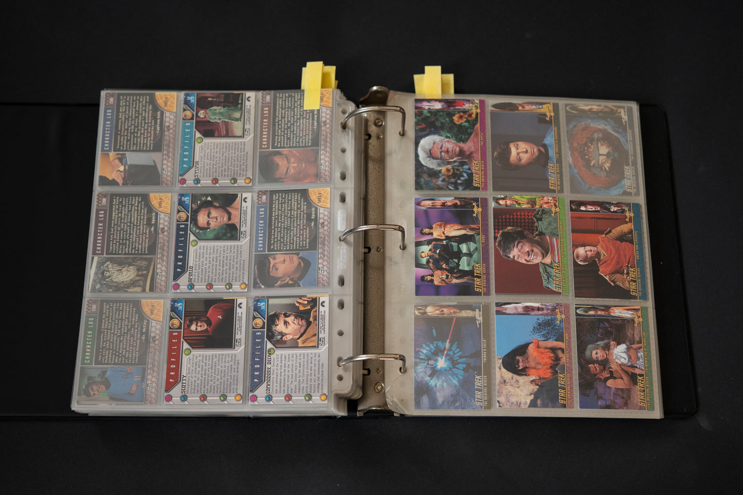 Star Trek - The Original Series Trading Cards, Skybox, 1997-1999, Large Card Bundle inc. Cards from Season 1 2 3 & A28 Walter Koenig, in Official Binder