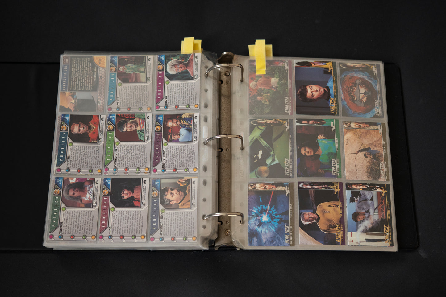 Star Trek - The Original Series Trading Cards, Skybox, 1997-1999, Large Card Bundle inc. Cards from Season 1 2 3 & A28 Walter Koenig, in Official Binder