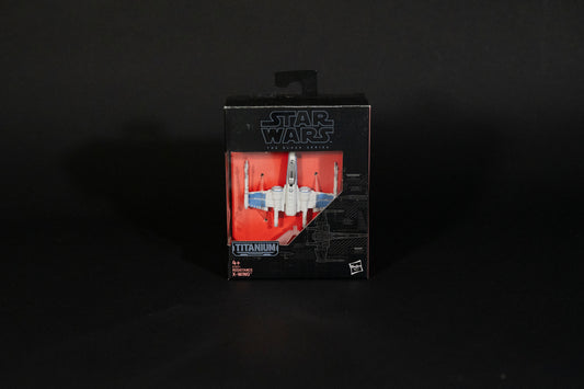 Resistance X-Wing, 02 B3931, Star Wars, Black Series / Titanium Series Vehicle, Hasbro, Open Box