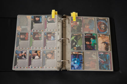 Star Trek - The Original Series Trading Cards, Skybox, 1997-1999, Large Card Bundle inc. Cards from Season 1 2 3 & A28 Walter Koenig, in Official Binder