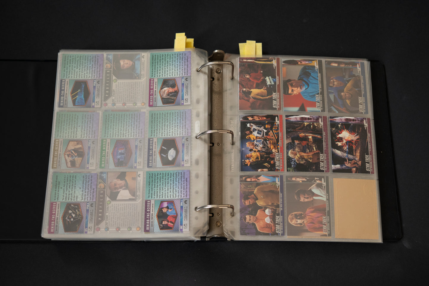 Star Trek - The Original Series Trading Cards, Skybox, 1997-1999, Large Card Bundle inc. Cards from Season 1 2 3 & A28 Walter Koenig, in Official Binder