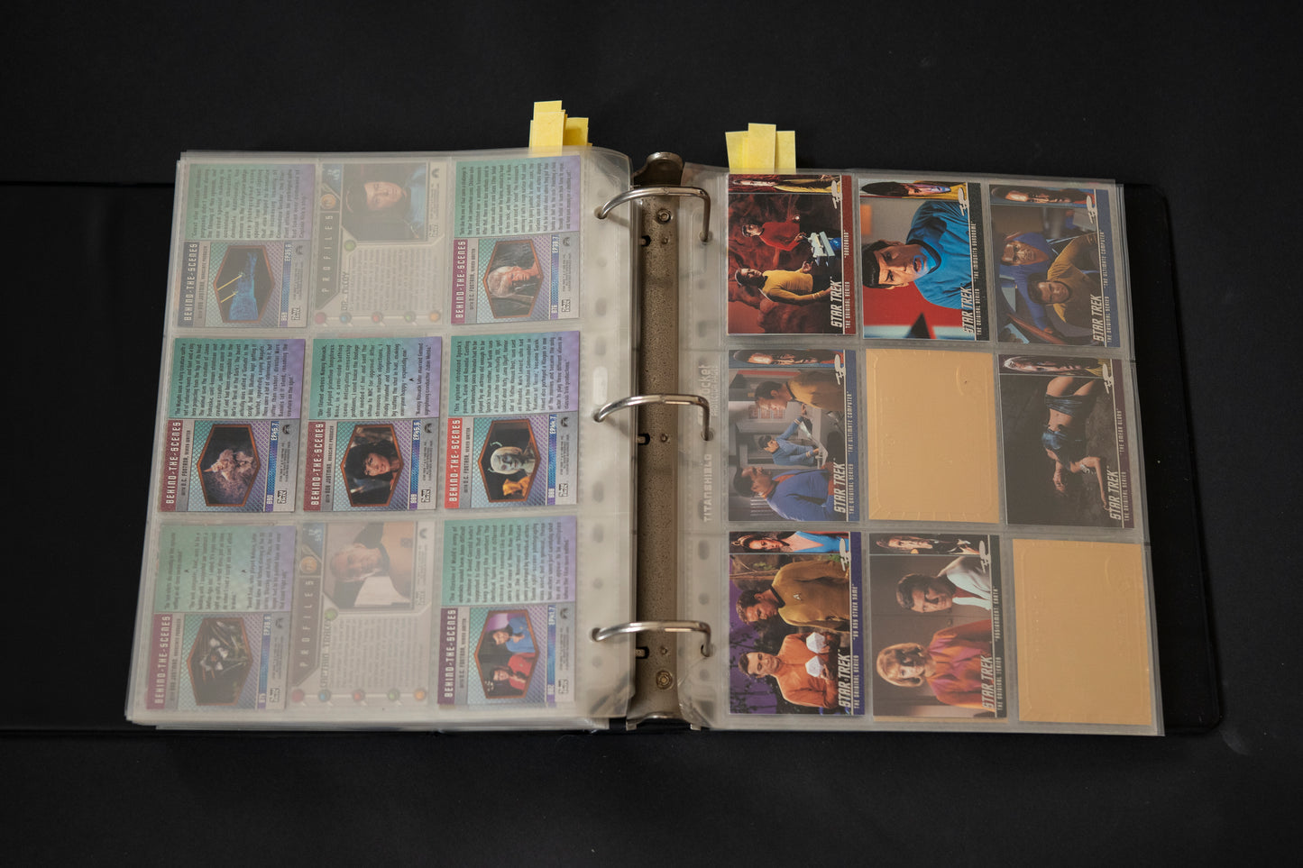 Star Trek - The Original Series Trading Cards, Skybox, 1997-1999, Large Card Bundle inc. Cards from Season 1 2 3 & A28 Walter Koenig, in Official Binder