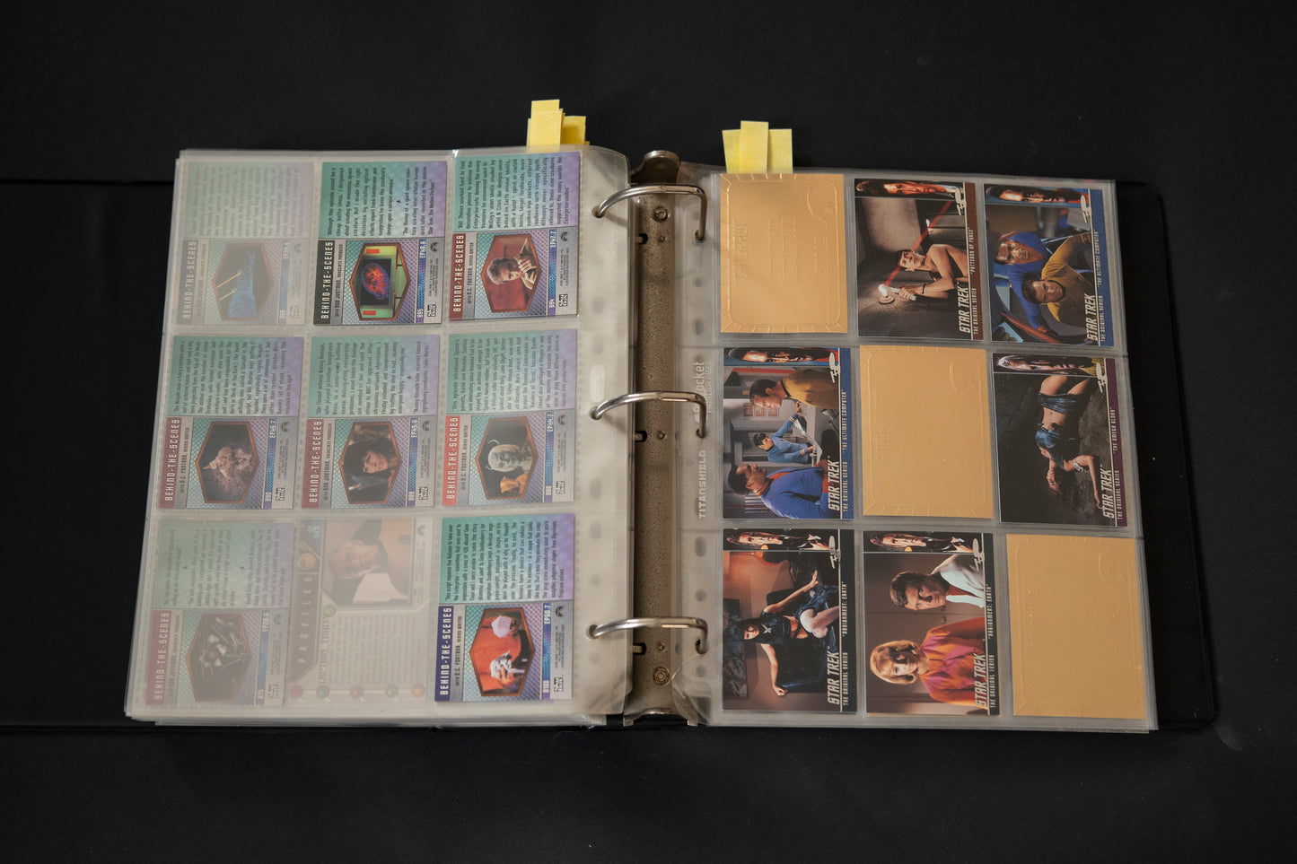 Star Trek - The Original Series Trading Cards, Skybox, 1997-1999, Large Card Bundle inc. Cards from Season 1 2 3 & A28 Walter Koenig, in Official Binder