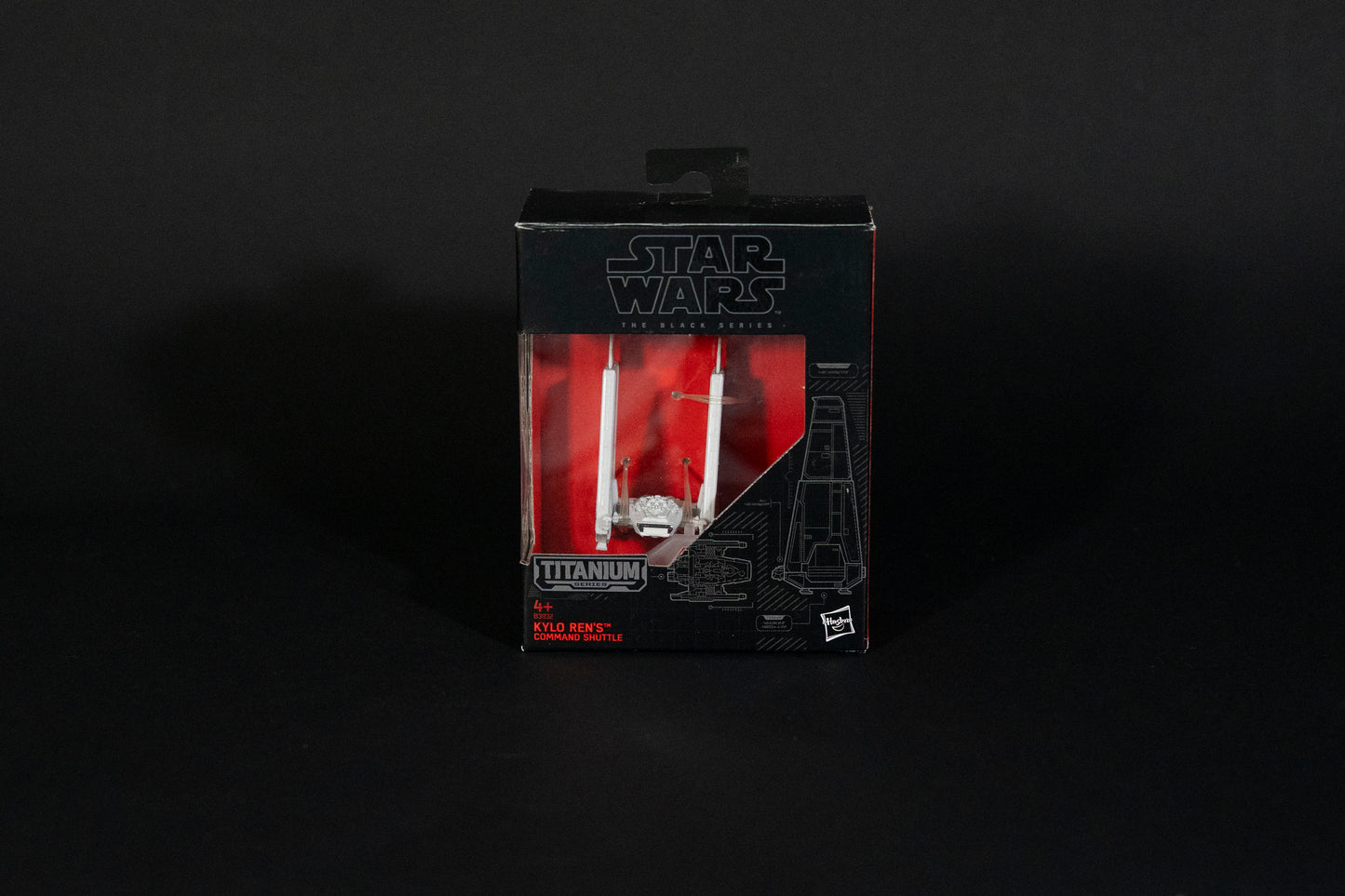 Kylo Ren's Command Shuttle, 03 B3932, Star Wars, Black Series / Titanium Series Vehicle, Hasbro, Open Box