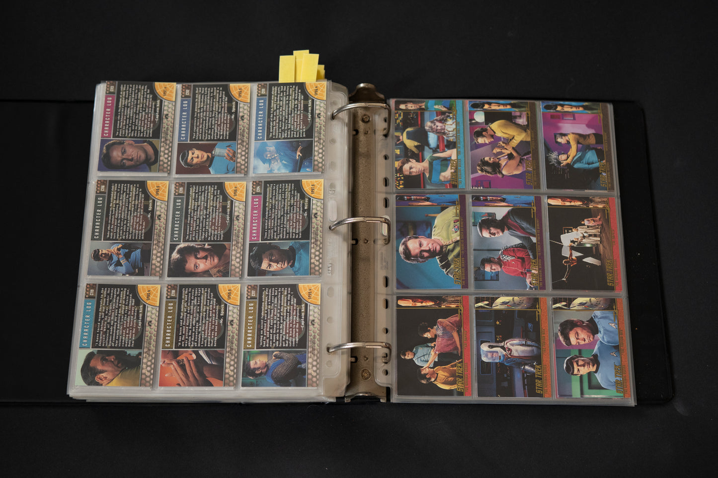 Star Trek - The Original Series Trading Cards, Skybox, 1997-1999, Large Card Bundle inc. Cards from Season 1 2 3 & A28 Walter Koenig, in Official Binder