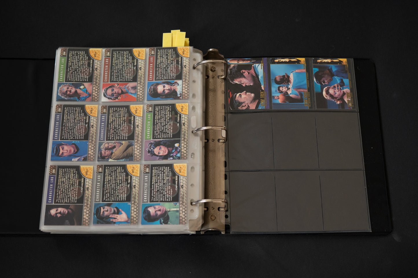 Star Trek - The Original Series Trading Cards, Skybox, 1997-1999, Large Card Bundle inc. Cards from Season 1 2 3 & A28 Walter Koenig, in Official Binder