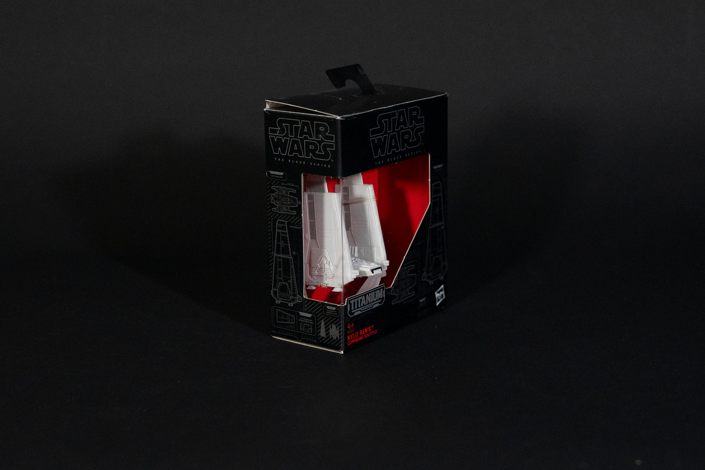 Kylo Ren's Command Shuttle, 03 B3932, Star Wars, Black Series / Titanium Series Vehicle, Hasbro, Open Box