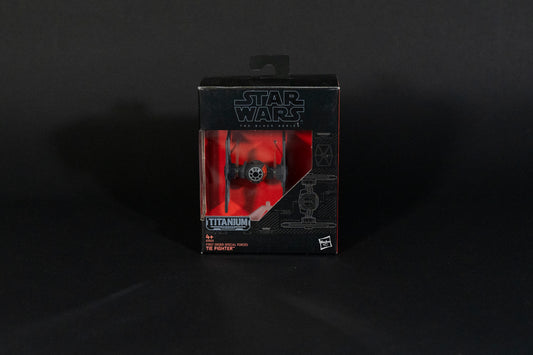 First Order Special Forces Tie Fighter, 04 B3933, Star Wars, Black Series / Titanium Series Vehicle, Hasbro, Open Box