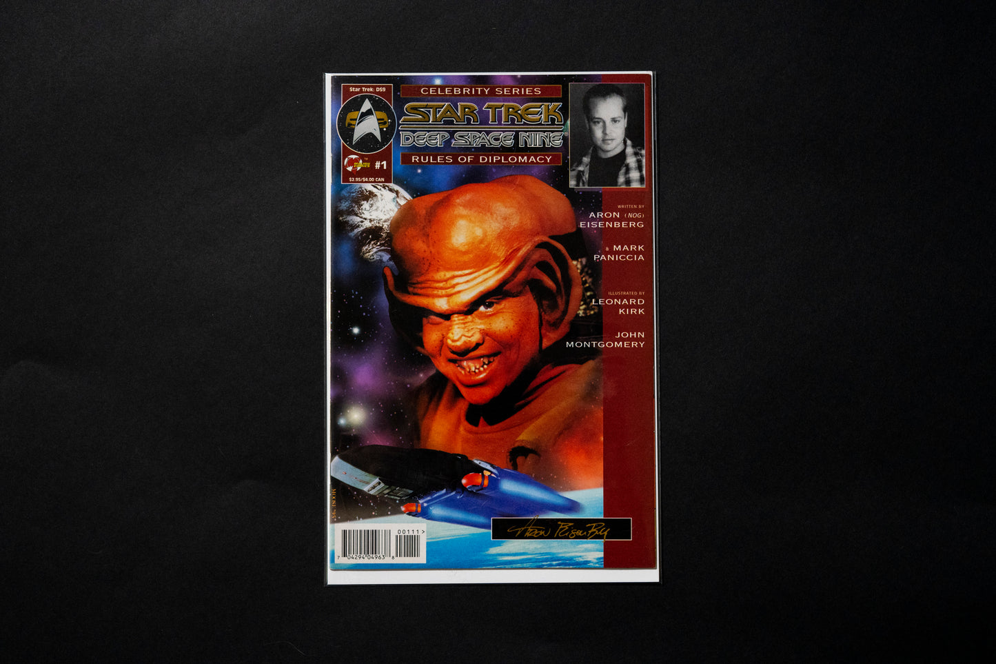 Star Trek, Deep Space Nine, Celebrity Series, Rules of Diplomacy #1, Malibu Comics, 1995