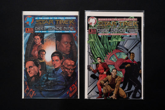 Star Trek, Deep Space Nine, #1 & #2, Malibu Comics, 1994