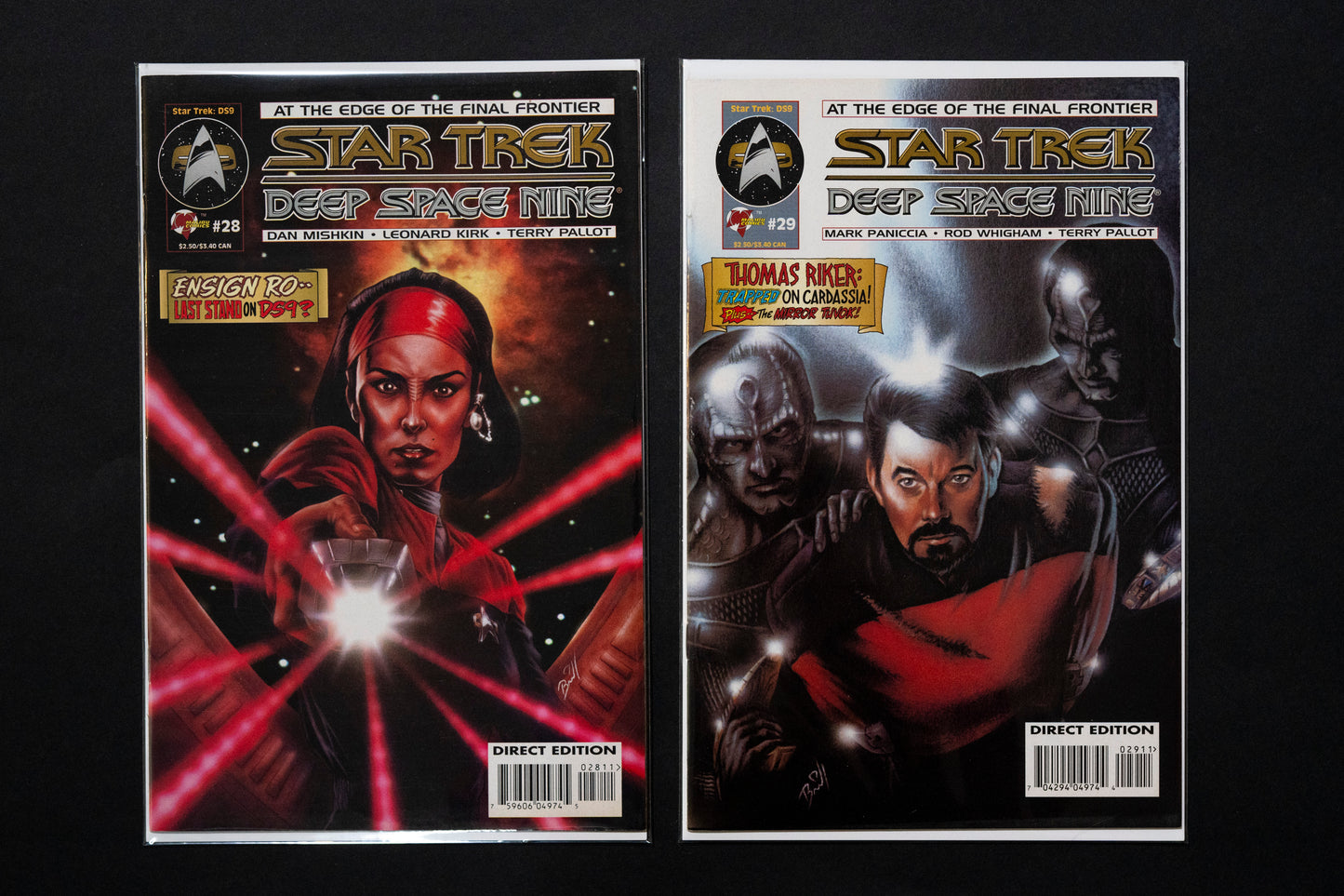 Star Trek, Deep Space Nine, #26-#29 run (26. 27 28 29), Malibu Comics, 1994 1995