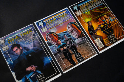 Star Trek, Deep Space Nine, The Maquis - Soldier of Peace, #1 2 & 3 Complete mini series, Malibu Comics, 1995