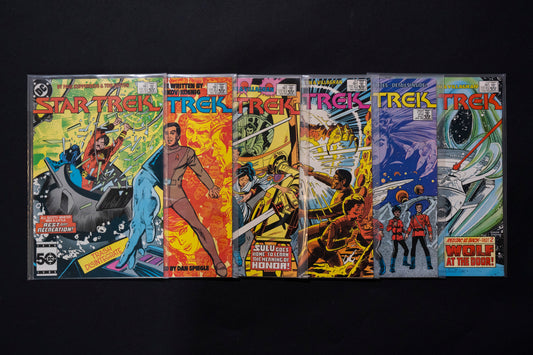 Star Trek, #18-#23 run, DC Comics, 1985-1986