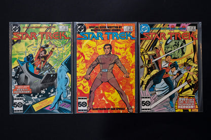 Star Trek, #18-#23 run, DC Comics, 1985-1986