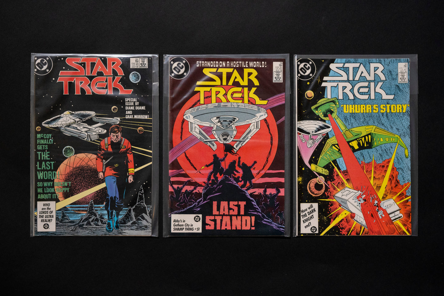 Star Trek, #28-#33 run, DC Comics, 1986