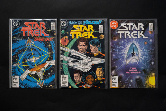 Star Trek, #35-#37 run, DC Comics, 1987