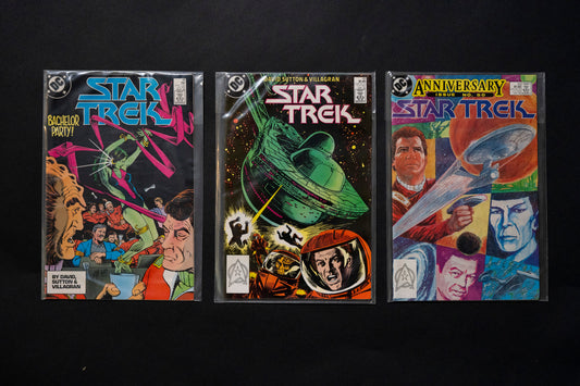 Star Trek, #48-#50 run, DC Comics, 1988