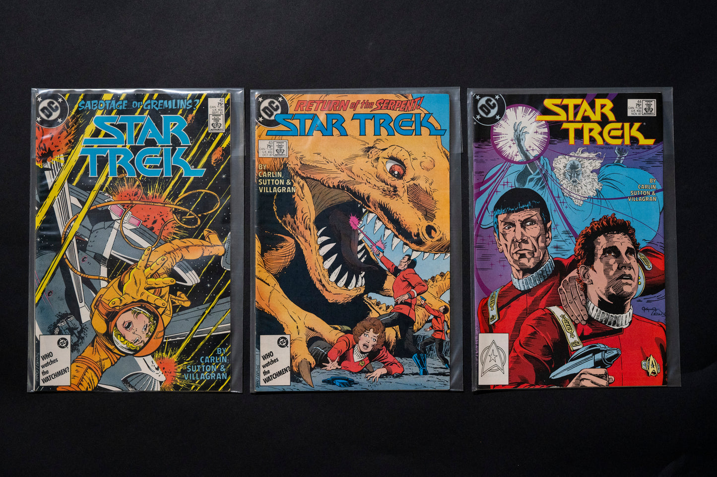 Star Trek, #39-#56 run, DC Comics, 1987-1988