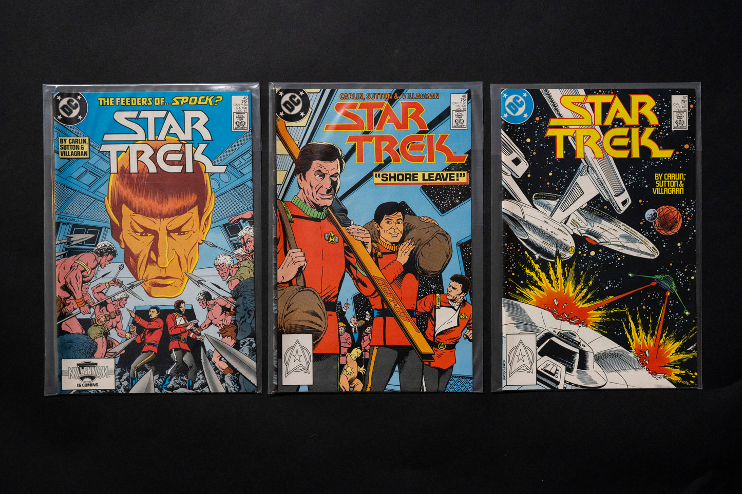 Star Trek, #39-#56 run, DC Comics, 1987-1988