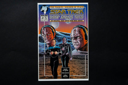 Star Trek, Deep Space Nine, The Maquis - Soldier of Peace, #1 2 & 3 Complete mini series, Malibu Comics, 1995