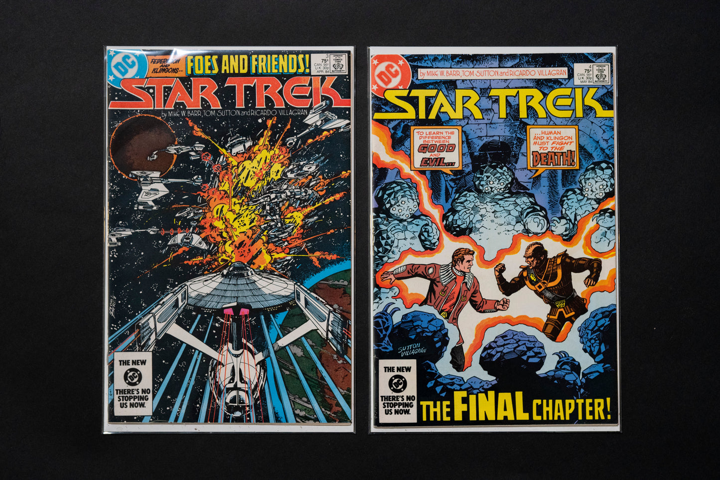 Star Trek, 1-4 run (#1 #2 #3 & #4), DC Comics, 1984