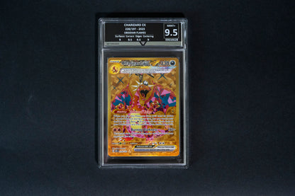 228/197, Charizard EX, Obsidian Flames, 2023, Hyper Rare, Get Graded 9.5 Mint+, English