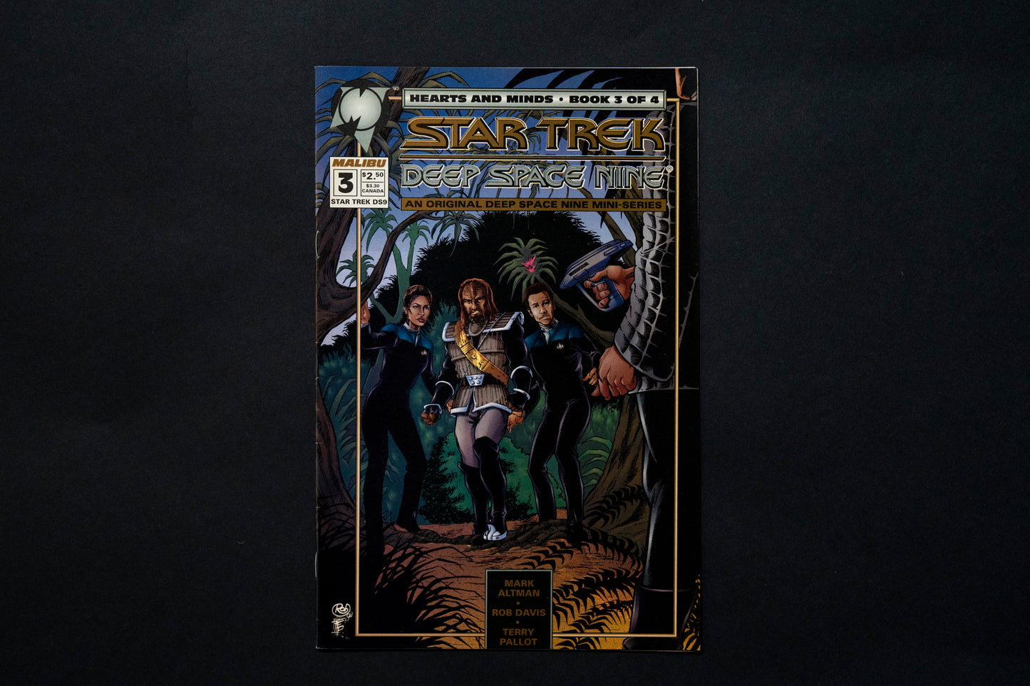 Star Trek, Deep Space Nine, Hearts and Minds, Book 3 of 4 & 4 of 4, Malibu Comics, 1994