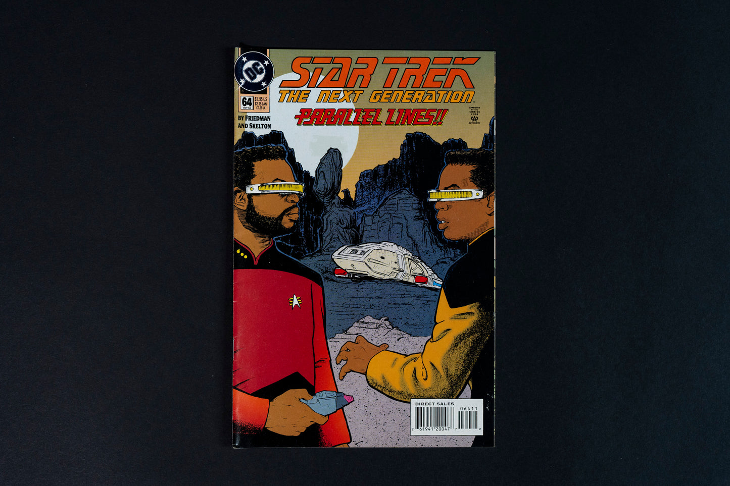 Star Trek The Next Generation, Vol. 2, #63 & #64, DC Comics, 1994