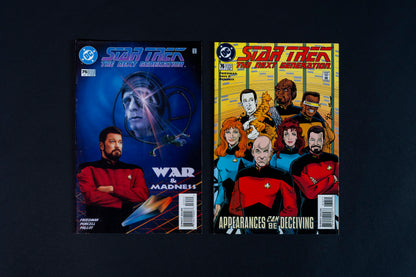 Star Trek The Next Generation, Vol. 2, #75 & #76, DC Comics, 1995