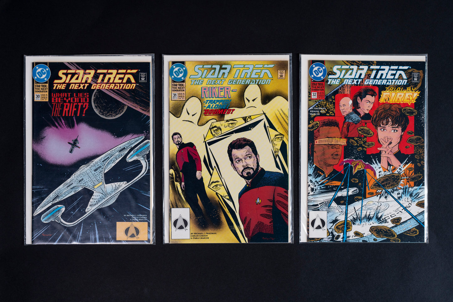 Star Trek The Next Generation, Vol. 2, #27-35 run, DC Comics, 1992