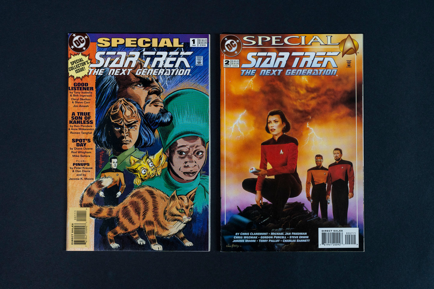 Star Trek The Next Generation, Special, #1 & 2, DC Comics, 1993-1994