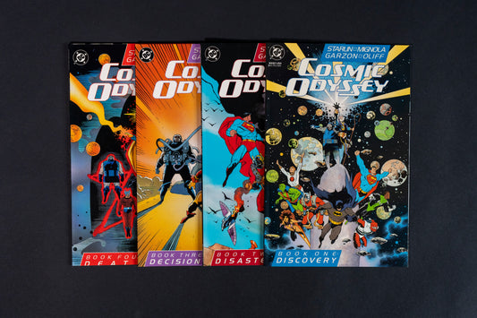 Cosmic Odyssey, Complete set (Book 1 2 3 & 4), DC Comics, 1988