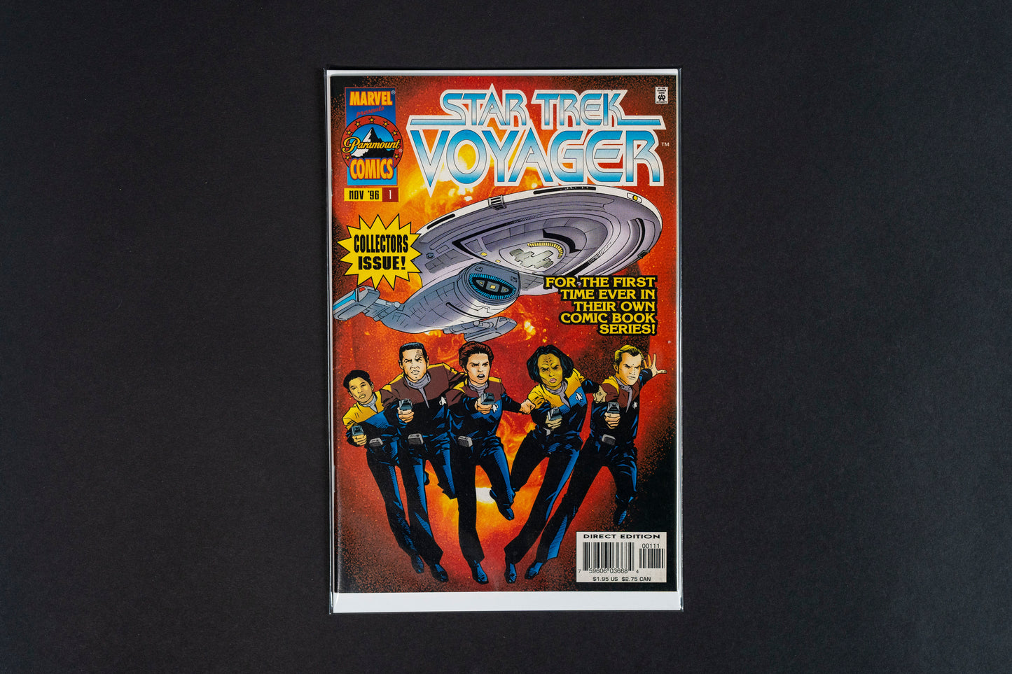 Star Trek Voyager, #1, Paramount Marvel Comics, 1996 - Direct Edition/Collectors Issue