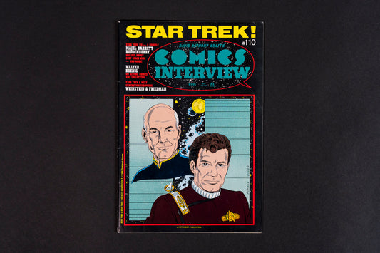 Comic Interview, Star Trek, #110, A Fictioneer Publication, 1992