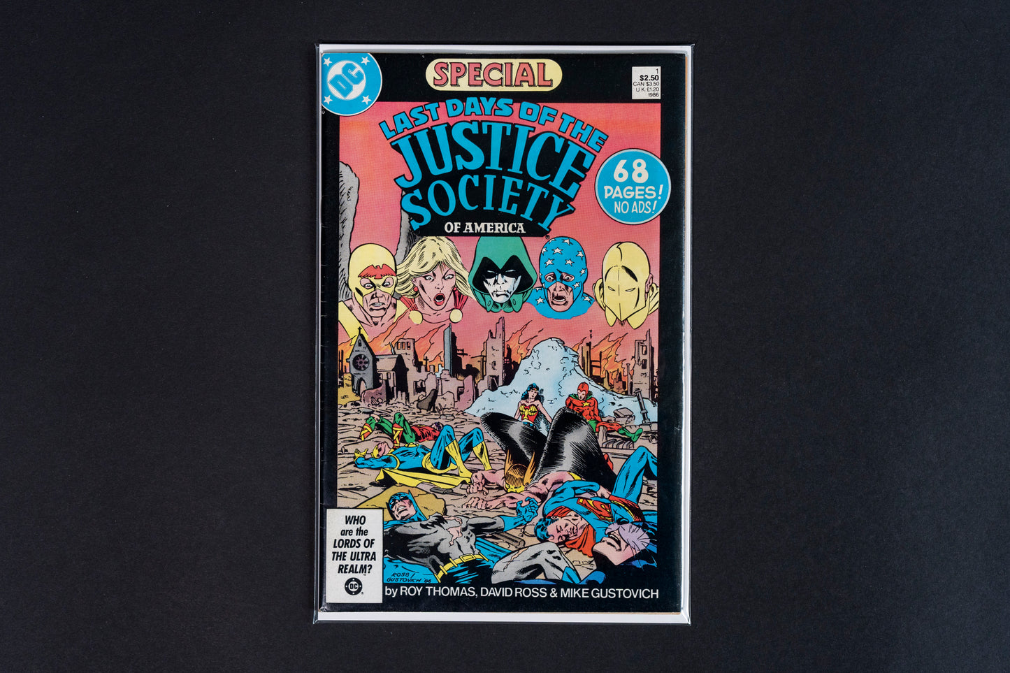 Last Days of the Justice Society of America, Special, #1, DC Comics, 1986